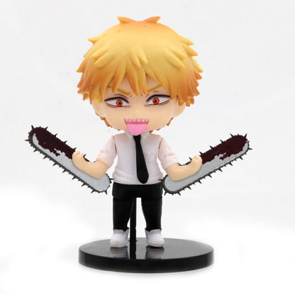 10cm Chainsaw Man Anime Figure #1560 Denji #1580 Power Action Figure Chainsaw Man Denj/Power Figurine Random 1pcs