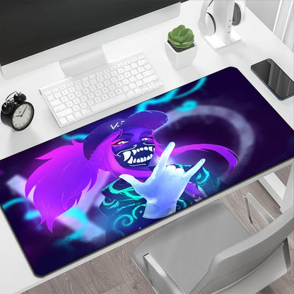 Keyboard Mouse Pad League of Legends Akali Kawaii Gaming Mat Large Mausepad Anime Mats Pc Mause Computer Accessories Gamer Pads