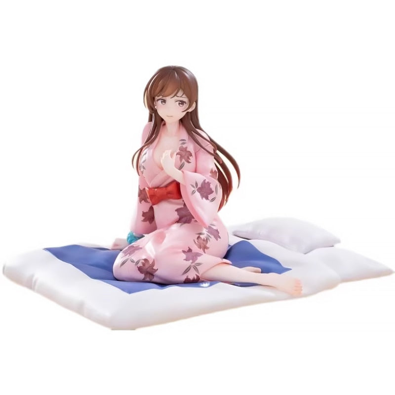 In Stock Original 1/7 HobbyMax BEBOX Mizuhara Chizuru Yukata Ver Rent A Girlfriend Anime Figure Collectible Action Toys Gifts