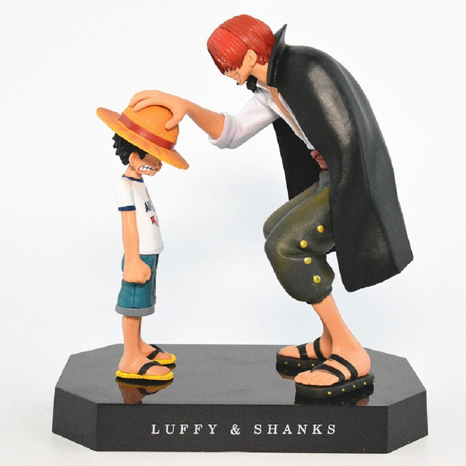 18cm One Piece Anime Figure Pirate Warriors Monkey D Luffy Roronoa Zoro Sanji Usopp Action Figures Collectible Model Toys