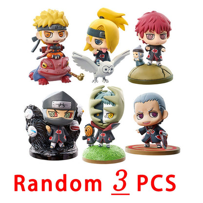 Naruto Shippuden Anime Model Figurine Sasuke Gaara POP Action Figure PVC Statue Collectible Toy  Decoration Doll Hand-made gifts