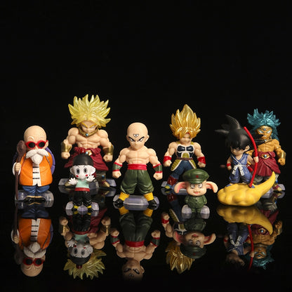 Dragon Ball Super Son Goku Vegeta Broly Buu Action Figure Dragon Ball Figure Set Anime Figurines Ultra Instinct Model Gifts Toys