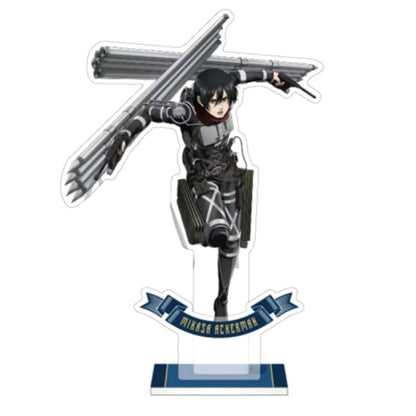 Anime Attack on Titan Shingeki no Kyojin Eren Jaeger The final season Acrylic Stand Figure Model Plate Holder Cake Topper