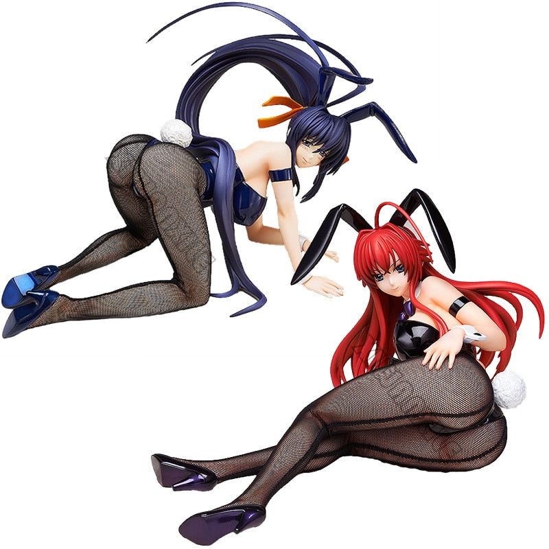 32cm FREEing B-style High School DxD Sexy Anime Figure Rias Gremory Bunny Girl Action Figure Akeno Himejima Figurine Doll Toys