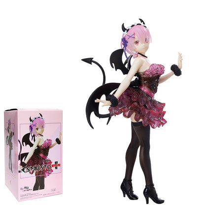 16cm Re: ZERO -Starting Life in Another World Anime Figure Angels Rem Demons Ram Action Figure Rem/Ram Figurine Model Doll Toys