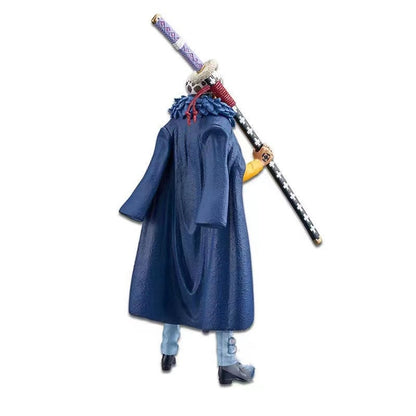 Japanese Anime Figure One Piece DXF Wano Country Trafalgar Law PVC Collection Model Dolls Toy For Gift 18cm