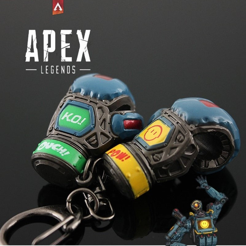 20pcs Apex Legends Heirloom Octane Game Keychain Weapon Butterfly Knife Biwon Blade Legacy Spear Kunai Raven Bite Model Kid Toys