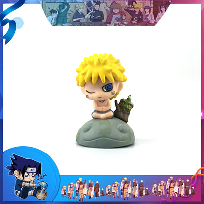 Naruto Shippuden Anime Model Figurine Sasuke Gaara POP Action Figure PVC Statue Collectible Toy  Decoration Doll Hand-made gifts