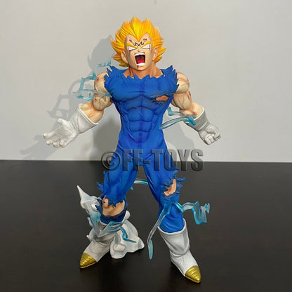 Anime Dragon Ball Z GK Vegeta Figure Self-destruct Majin Vegeta Figurine 27CM PVC Action Figures Collection Model Toys Gifts