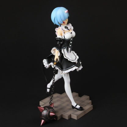 22.5CM Anime Figure Re: ZERO Starting Life in Another World Rem Anime Girl PVC Figure Model Toys Collection Doll Ornament Gifts