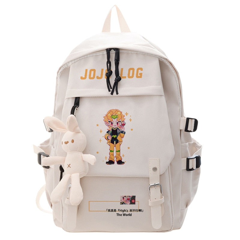 Anime Jojo's Bizarre Adventure Golden Experience Backpack Teenagers Schoolbag Students Book Bag Pocket Backpacks For Girls Boys