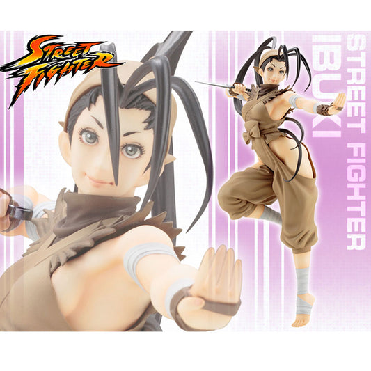 In Stock Original KOTOBUKIYA STREET FIGHTER Lady IBUKI Collectile Model Anime Figure Toys Gifts For Birthday