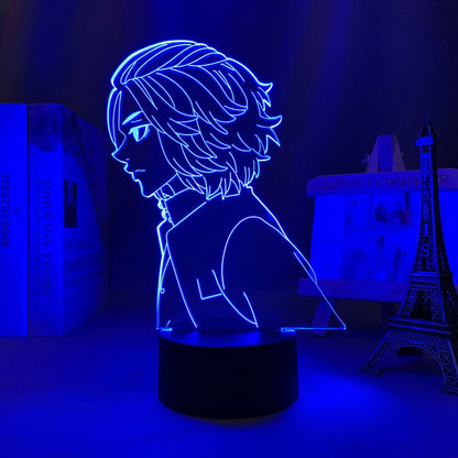 Led Lamp Tokyo Revengers Mikey for Child Bedroom Decor Night Light Birthday Gift Room Table Anime Tokyo Revengers 3d Light