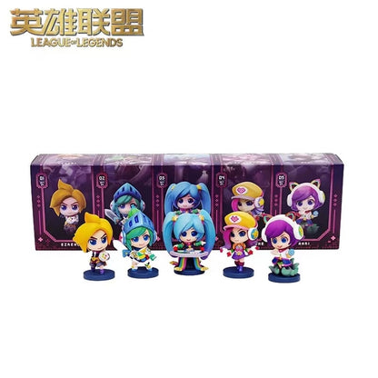 In Stock 100% Orginal All League of Legends Character Figures S12 Professional League Limited IG Teams Full Set ZOE K/DA LULU