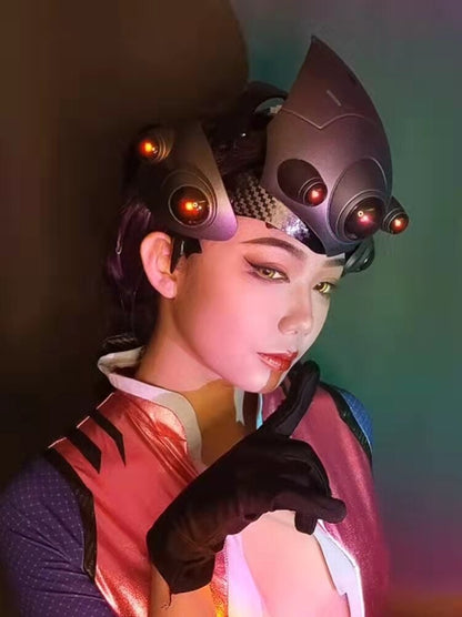 Overwatch  Widowmaker AmélieGuillard Masks With LED Light  Cosplay Mask Without Battery