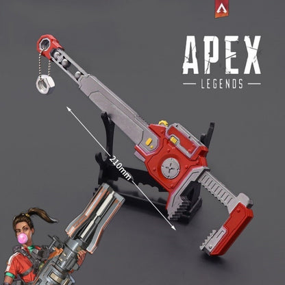 20pcs Apex Legends Heirloom Octane Game Keychain Weapon Butterfly Knife Biwon Blade Legacy Spear Kunai Raven Bite Model Kid Toys