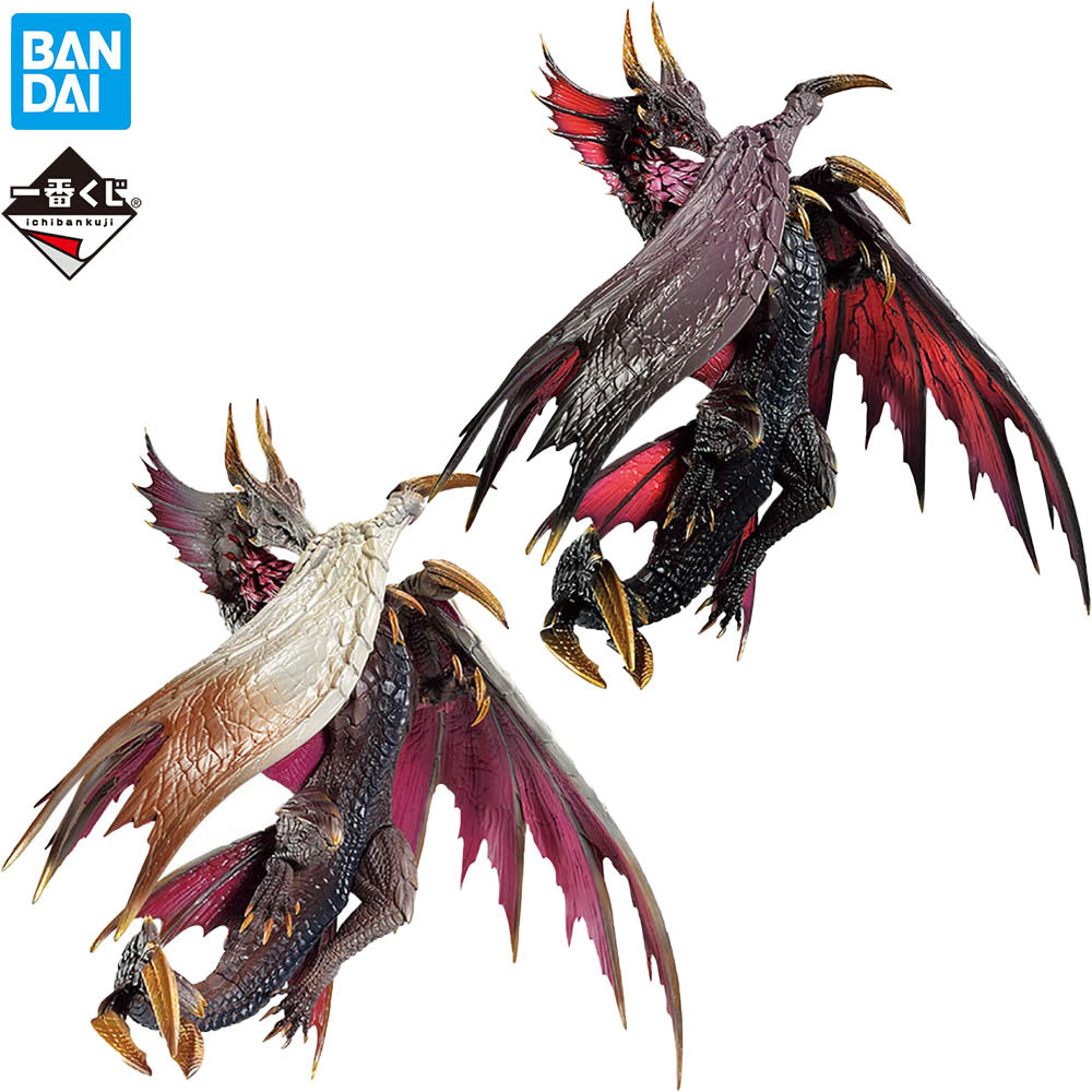 Bandai Ichiban Kuji Monster Hunter Rise: Sunbreak Mel Zena Anime Figure Collectible Action Model Toys