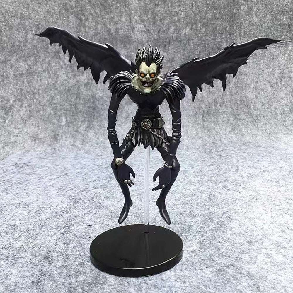 New Anime Death Note Figures Statue Ryuk Rem 23CM PVC Action Figureine Movie Collection Model Toys For Boys Gift