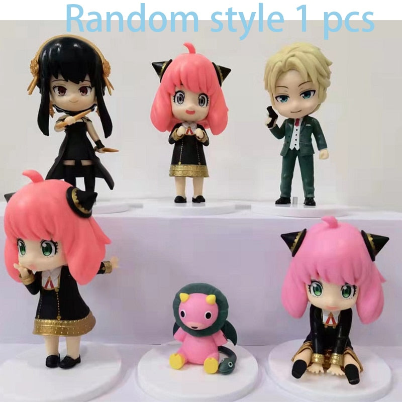 Spy X Family Hot Pop Anime Figure Anime Figure Ornaments Model Cute Doll Action Collection Pvc Fashion Gifts Style Be Specified