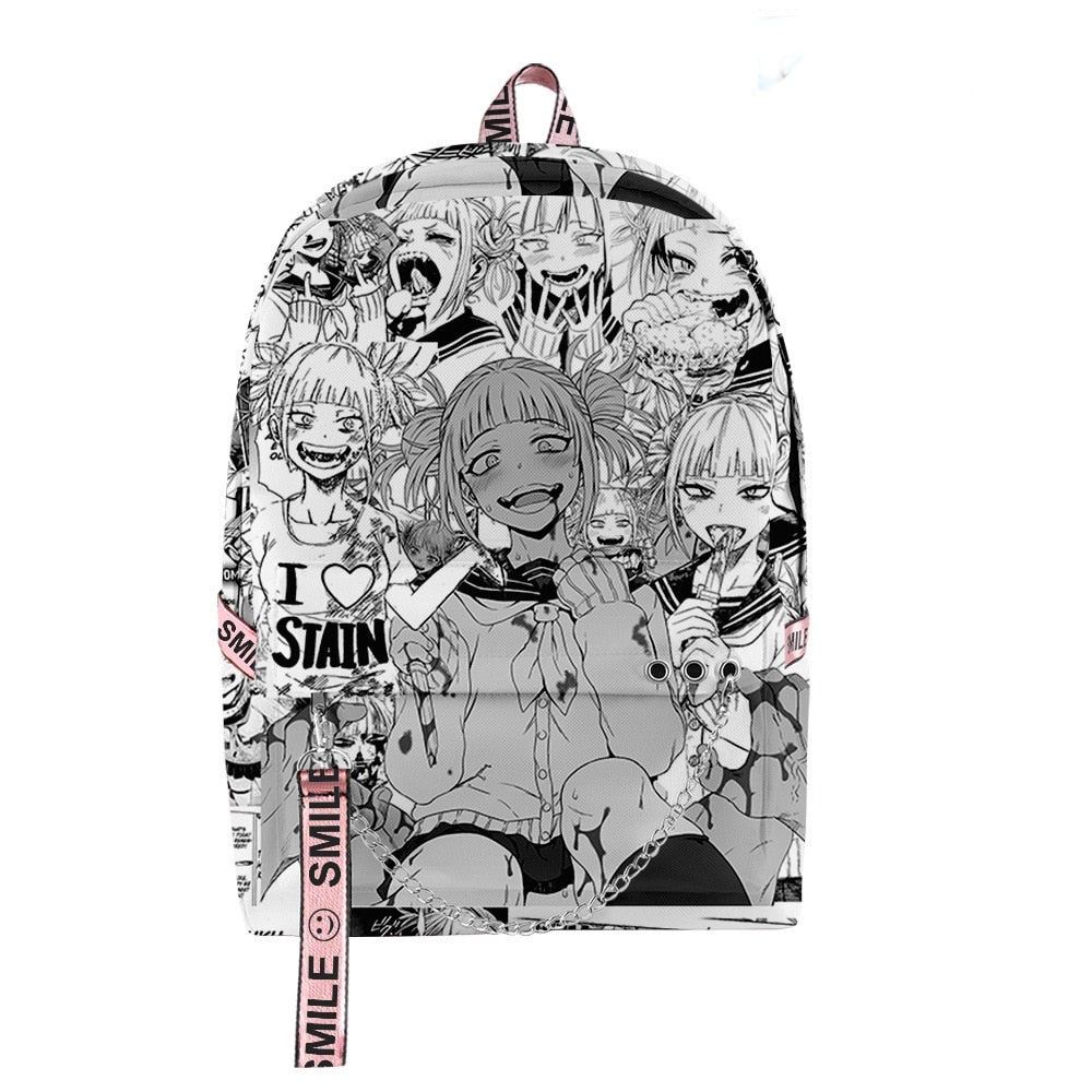 Fashion Novelty My Hero Academia Student School Bags Unisex 3D Print Oxford Waterproof Notebook multifunction Travel Backpacks