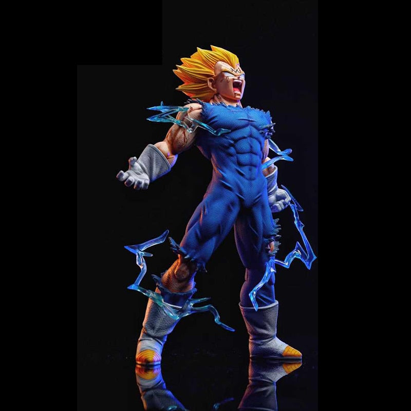 25cm Dragon Ball Z Majin Vegeta Figure Self-destruct Majin Vegeta Action Figure PVC Anime Model Collection Statue Toys Gifts