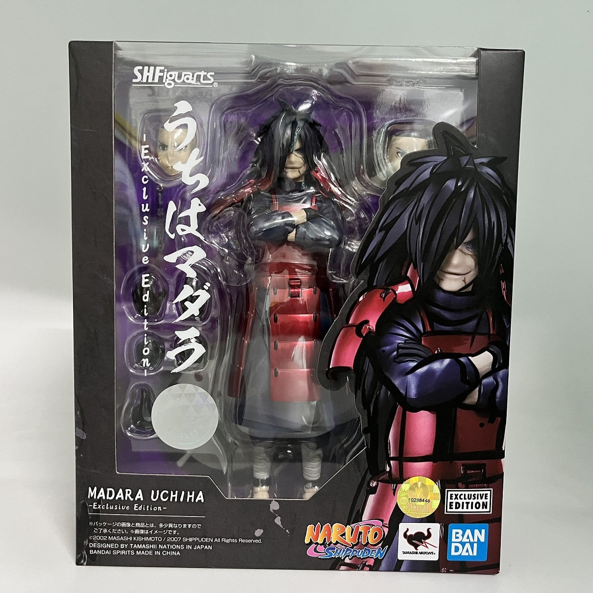 Bandai SHFiguarts 2.0 Naruto: Shippuden Kakashi Hatake Naruto Sasuke Sakura Uchiha Madara SHF Anime Figure Action Model Toy