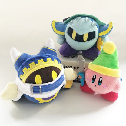 Kawaii Star Kirby Plush Doll Cartoon Anime Kirby Meta Knight Plush Toys Soft Stuffed Cute Magolor Doll Birthday Gift For Kids