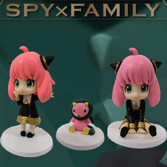 Spy X Family Hot Pop Anime Figure Anime Figure Ornaments Model Cute Doll Action Collection Pvc Fashion Gifts Style Be Specified