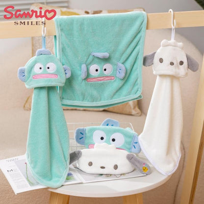 Hangyodon Cartoon Cute Hair Hoop Sanrio Pachacco Creative Plush Absorbent Towel Hand Wipe Sweet Kawaii Birthday Gift