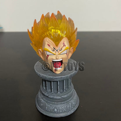 Anime Dragon Ball Z GK Vegeta Figure Self-destruct Majin Vegeta Figurine 27CM PVC Action Figures Collection Model Toys Gifts