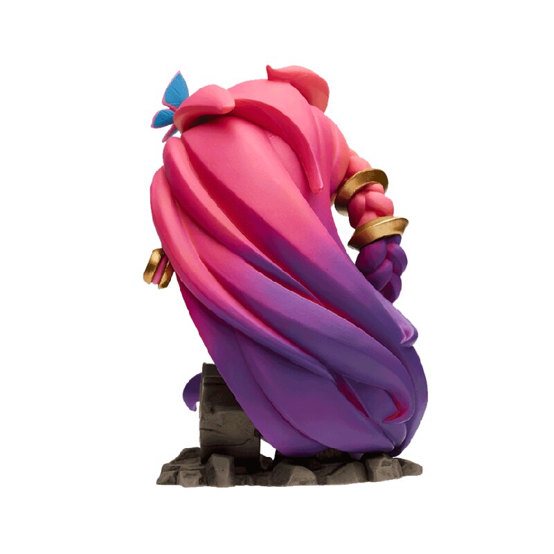 League Of Legends Aspect Of Twilight Zoe Q Version Action Figures Game Periphery Model Desktop Collectibles Gift Toy For Boy