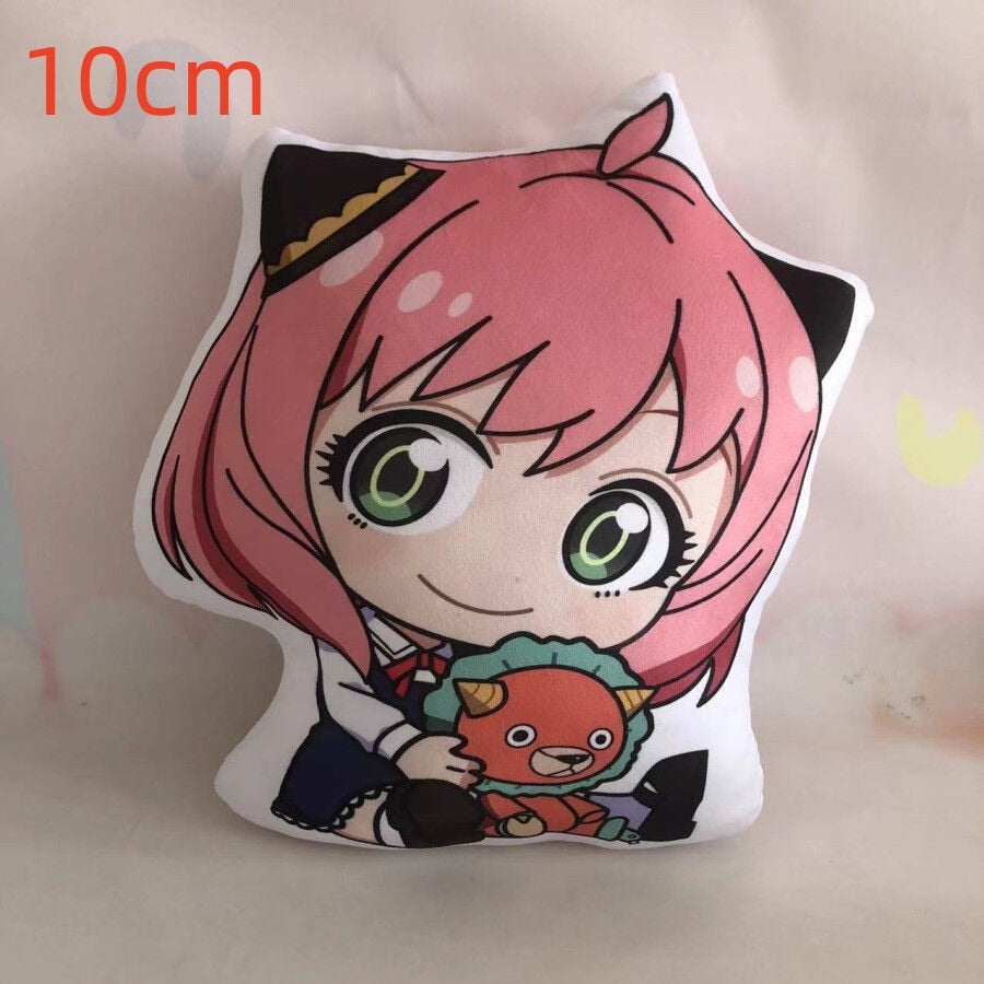 Spy X Family Plush Key Chain Anime Keychain Kawaii Girl Anya Cartoon Plush Pendant Bag Car Decorate Toys Birthday Christmasgifts