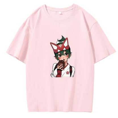 Anime Overwatch 2 T Shirts Manga T Shirt Graphic Kawaii Men/women T-Shirts Hip Hop Sweatshirt Summer T-shirt Cotton TShirt