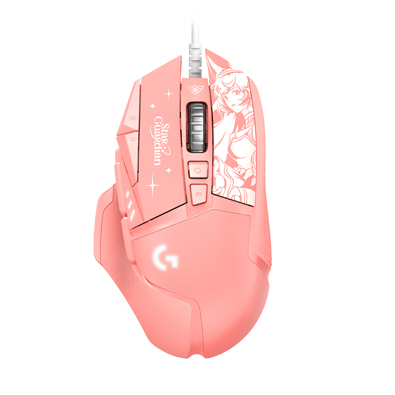 Logitech G502 Hero League of Legends Star Guardian Edtion Wired Gaming Mouse 25K Sensor 11 Programmable Buttons Gaming Mice