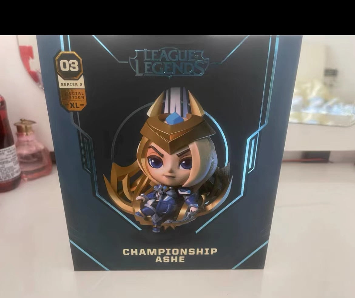 In Stock 100% Orginal All League of Legends Character Figures S12 Professional League Limited IG Teams Full Set ZOE K/DA LULU