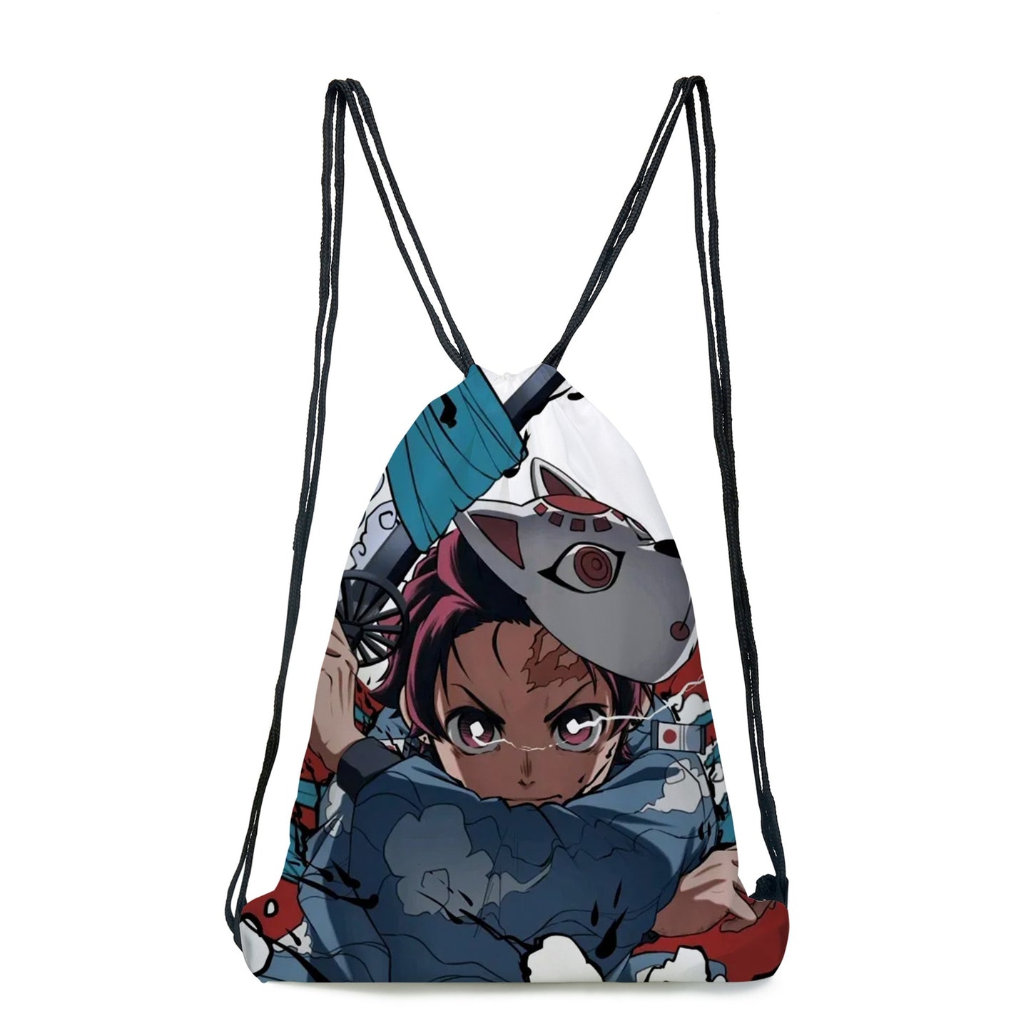 Japan Anime Kimetsu No Yaiba Demon Slayer Kamado Tanjirou Agatsuma Zenitsu Tomioka Giyuu Bunchy pocket Bag