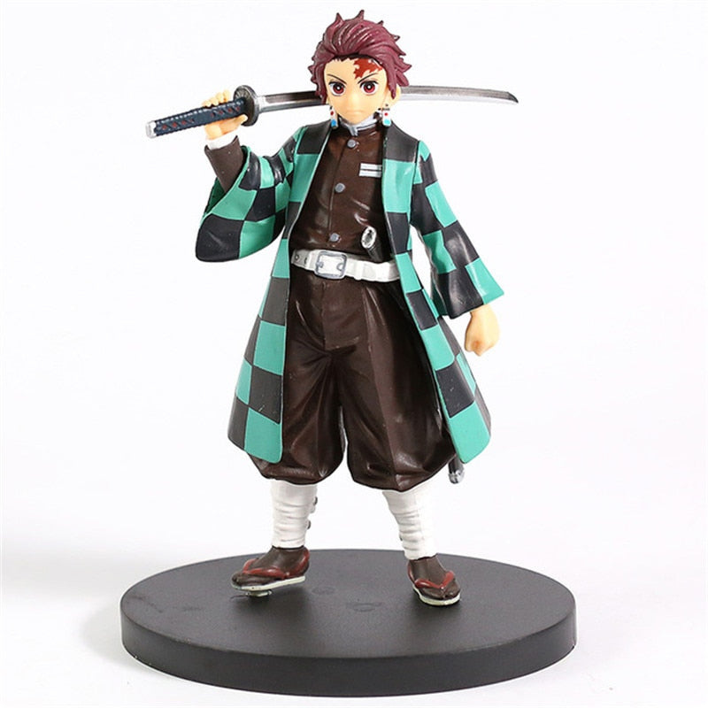 Demon Slayer Kamado Anime Figure Kamado Nezuko PVC Action Figure Toy Kimetsu no Yaiba Statue Adult Collectible Model Doll Gift