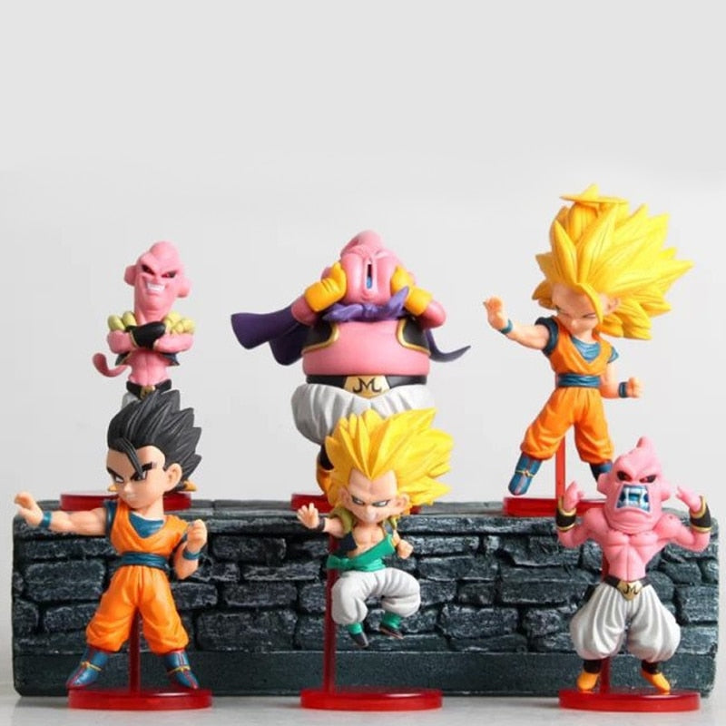 Dragon Ball Super Son Goku Vegeta Broly Buu Action Figure Dragon Ball Figure Set Anime Figurines Ultra Instinct Model Gifts Toys