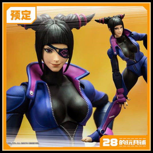 Street Fighter Presale 1/12 Storm Toys Sutorto Fait Han Juri Collectible Anime Games Action Figure Model Toy Desktop Decoration Personaliz Gift