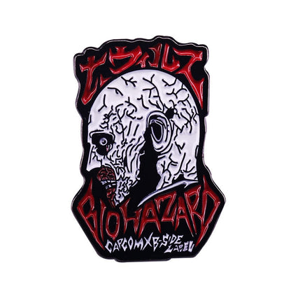 Biohazard Countermeasure Service Evil Resident Enamel Pin Custom Brooch Lapel Badges Fashion Accessories Jewelry Gifts Wholesale