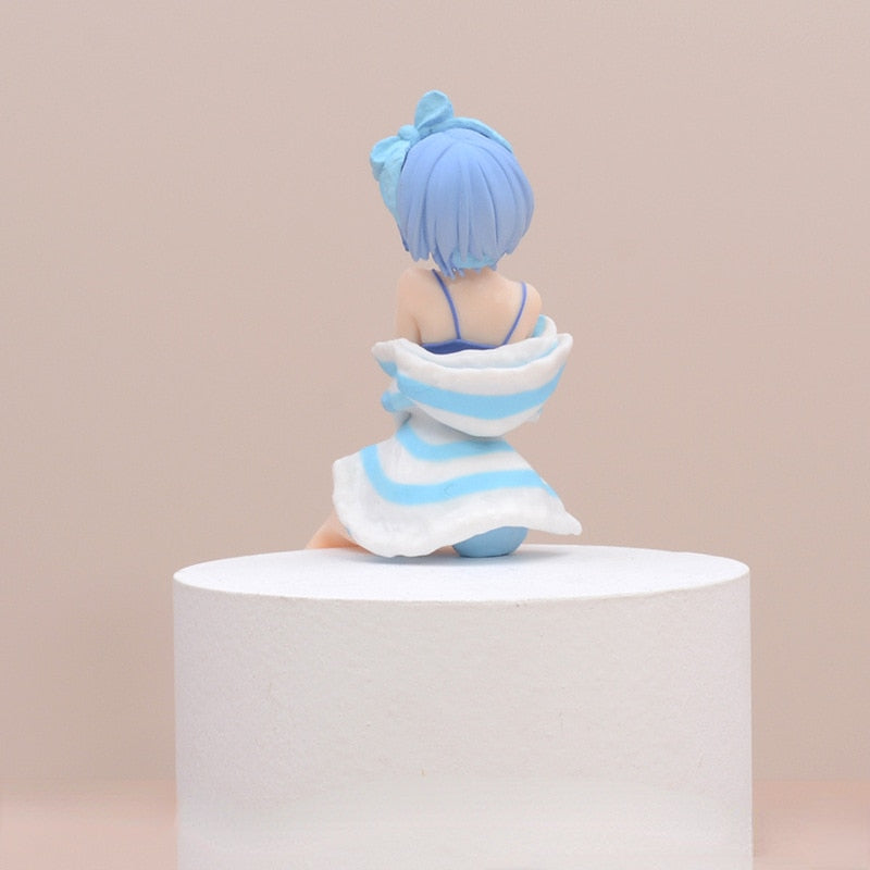 Action Figures Rem Anime Re: Zero In A Different World From Zero PVC Action Toy Rem Ram Action Figure Collectible Model Toys