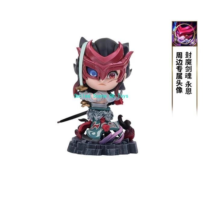 【In Stock】100% Original League of Legends The Unforgotten Yone S12 World League DRX Game Character Models Mediu