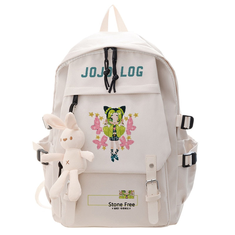 Anime Jojo's Bizarre Adventure Golden Experience Backpack Teenagers Schoolbag Students Book Bag Pocket Backpacks For Girls Boys