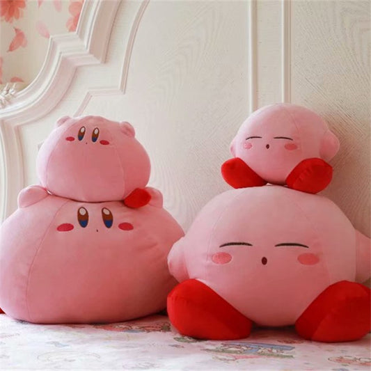 Cartoon Cute Kirby Plush Doll Stuffed Animal Toy Children&#39;s Birthday Home Decoration Pillow Christmas Gift