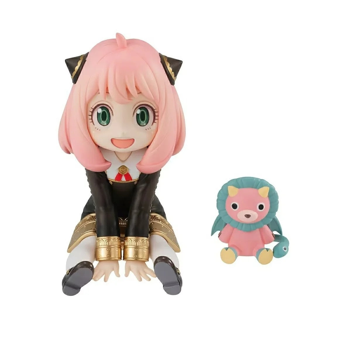 Anime Spy X Family Anya Figure Toys Loid Yor Forger Chibi Anua Figure With Base Figurine PVC Model Dolls Toy Gifts For Kids