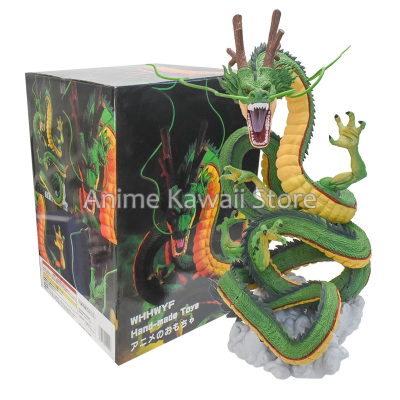 Dragon Ball Z Anime Shenlong Figures Set Esferas Del Dragon and 7 Stars Dragonball Balls 3.5cm Shelf Figurine Collection Model