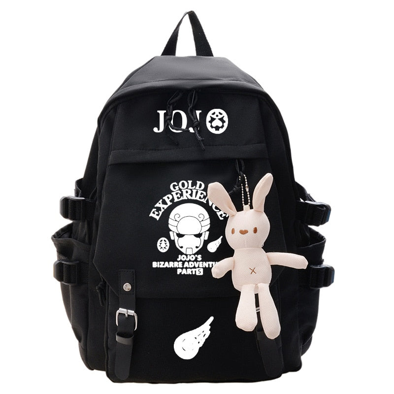 Anime Jojo's Bizarre Adventure Golden Experience Backpack Teenagers Schoolbag Students Book Bag Pocket Backpacks For Girls Boys