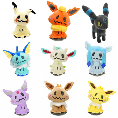 Mimikyu Plush Toy Eevee Stuffed Doll Pokemon Flareon Vaporeon Jolteon Espeon Umbreon Glaceon Leafeon Sylveon Gifts For Kids