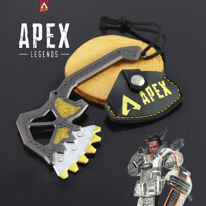 20pcs Apex Legends Heirloom Octane Game Keychain Weapon Butterfly Knife Biwon Blade Legacy Spear Kunai Raven Bite Model Kid Toys