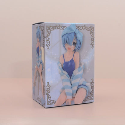 Action Figures Rem Anime Re: Zero In A Different World From Zero PVC Action Toy Rem Ram Action Figure Collectible Model Toys